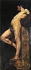 Lovis Corinth Wall Art - Crucified Thief